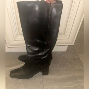 Naturalizer Black Heeled Boots
